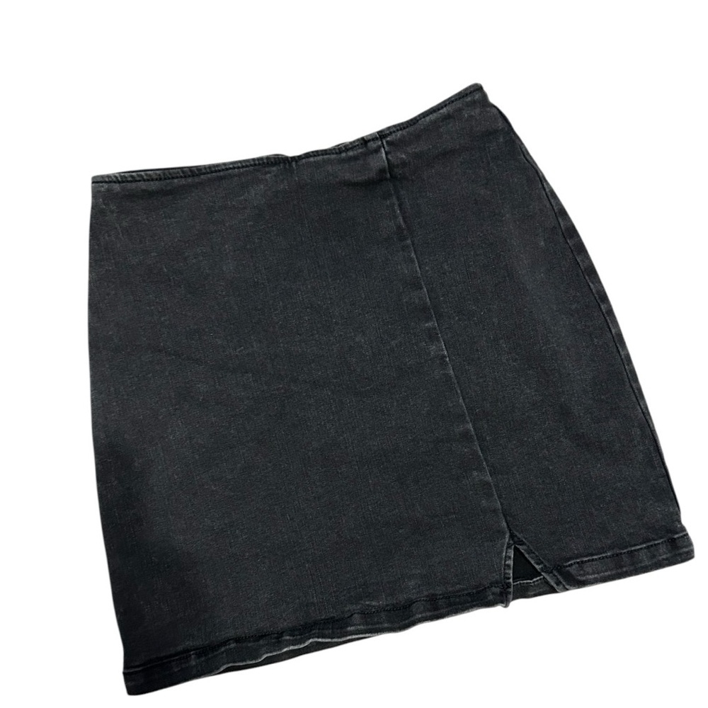 Free People Charcoal Midi Skirt